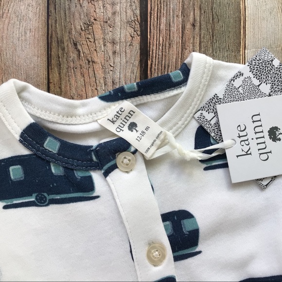 NWT Kate Quinn Vintage Camper Button Front Dress - Picture 3 of 3